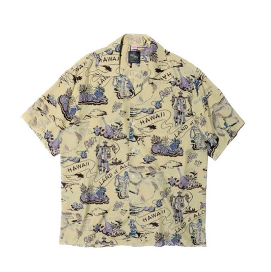 Kona Bay Hawaii LAND OF ALOHA  Yellow【BK-UA1901YE】