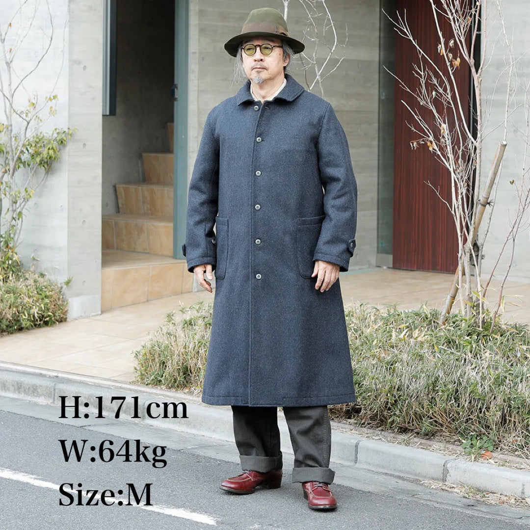 【Coming Soon】Long-A Wool Over Coat【TM23455】
