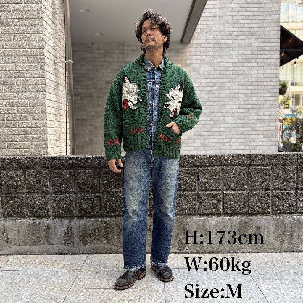 Cowichan Style Sweater WOLF【JP23806】