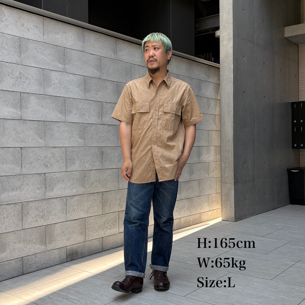 S/S Officer Shirt【CT21114A】