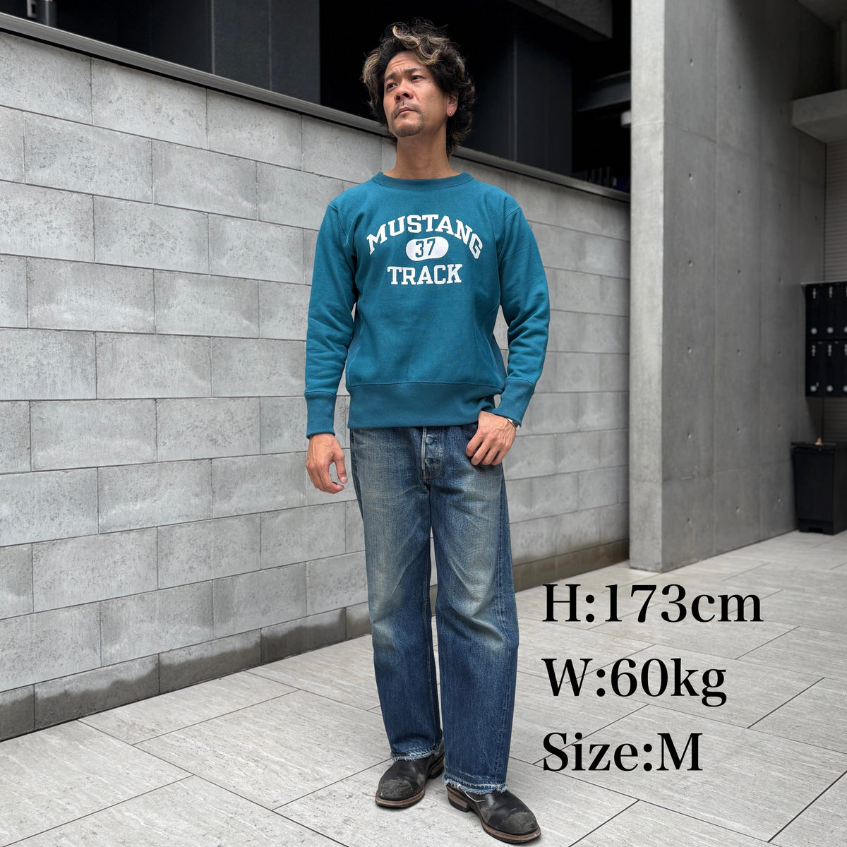 Warm Up MUSTANG Print【AB23207】