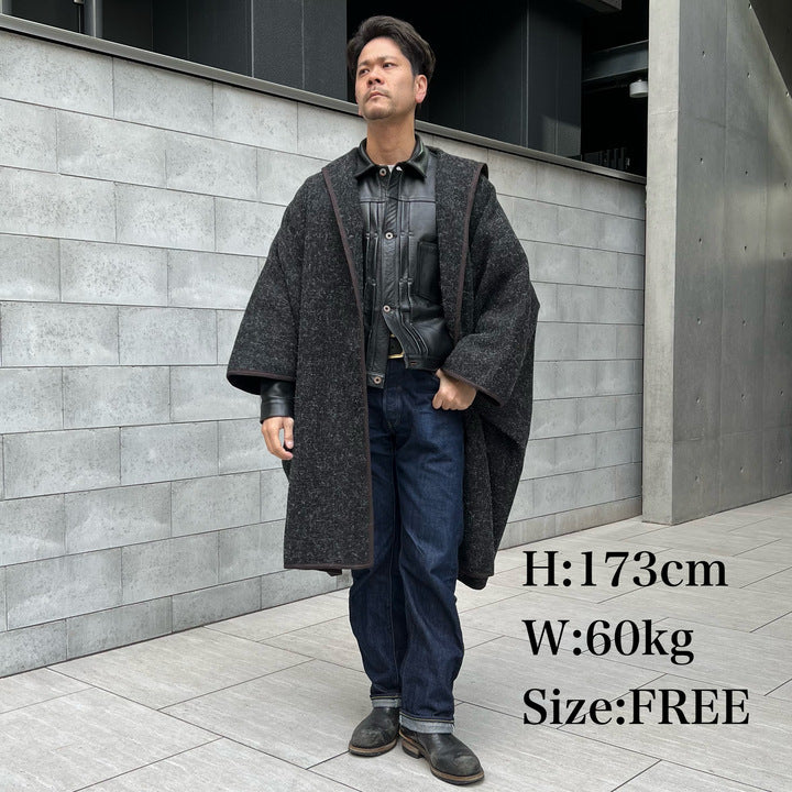 The 2 Monkeys Montagnard Poncho【TM12443】