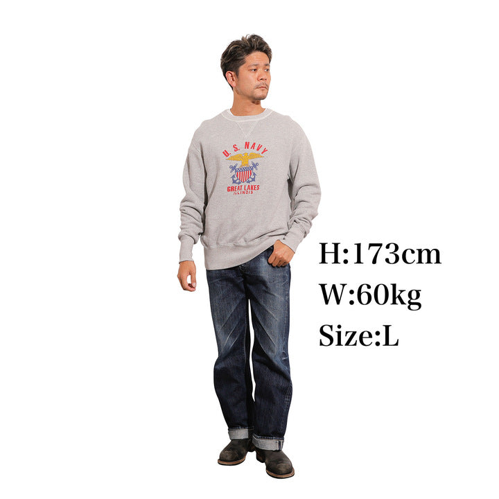 Brutal Fleece U.S.NAVY Print【AG21240】
