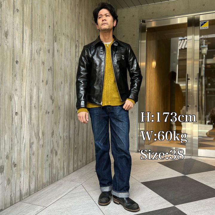 Rainbow Country 30's Style Horsehide Sports Jacket “HERCULES”  Black JELADO Special【RCL-10013H-J24】
