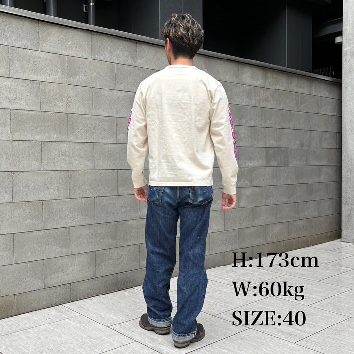 Flame Sleeve Tee【AB21234】