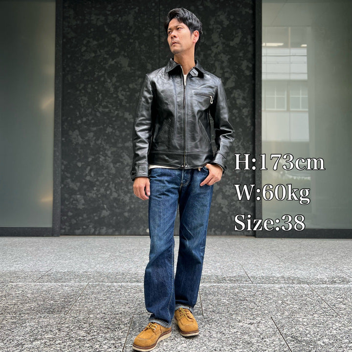 Rainbow Country 30's Style Horsehide Sports Jacket “HERCULES”  Black JELADO Special【RCL-10013H-J24】