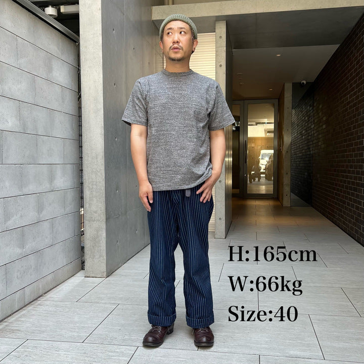 16/- 丸胴撚杢 Tee【AB12240】