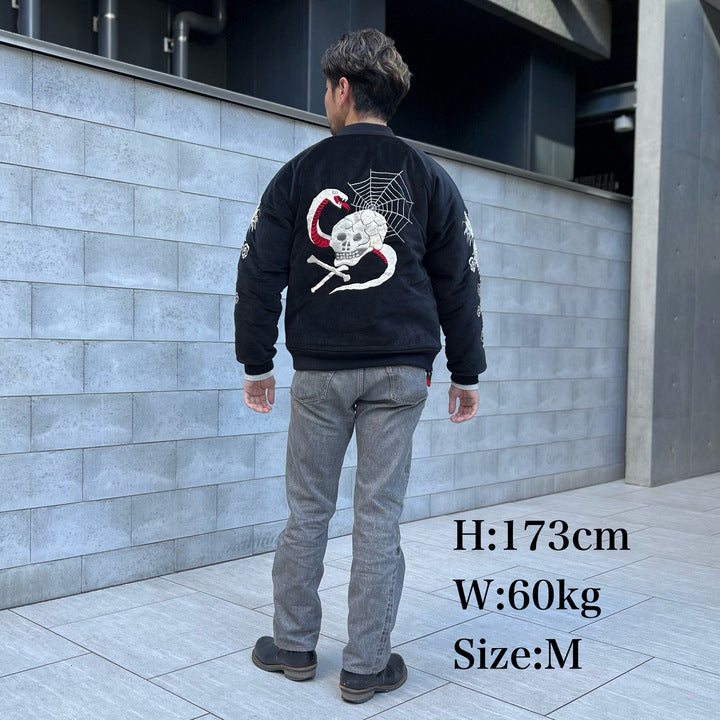 JELADO Skull Snake Souvenir Jacket 【JP13409】