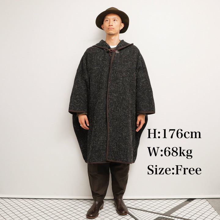 The 2 Monkeys Montagnard Poncho【TM12443】