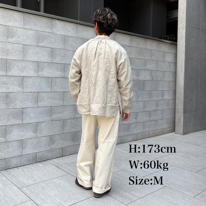 The 2 Monkeys Linen Cambrai Shirt【TM21160】