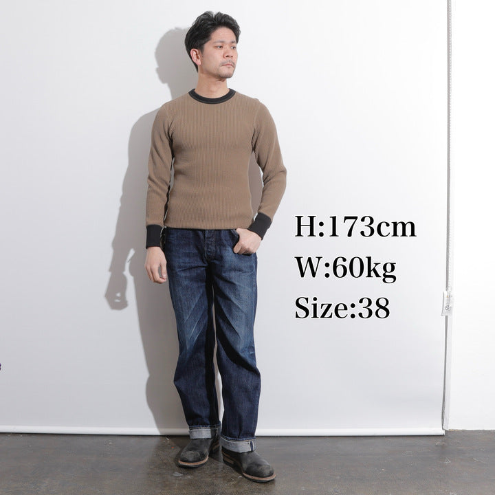 JELADO Mega Thermal Crew Neck 2tone【AB12226】
