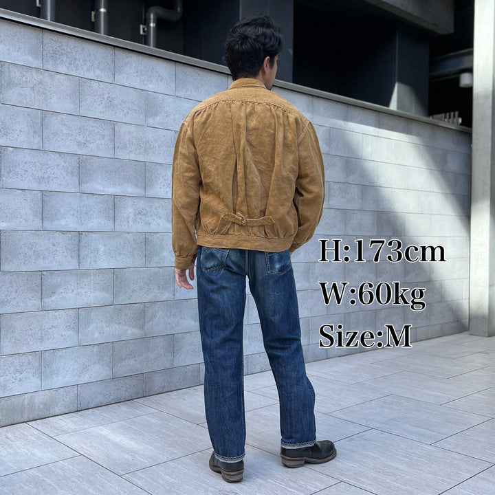 The 2 Monkeys French Work Blouse【TM02454】