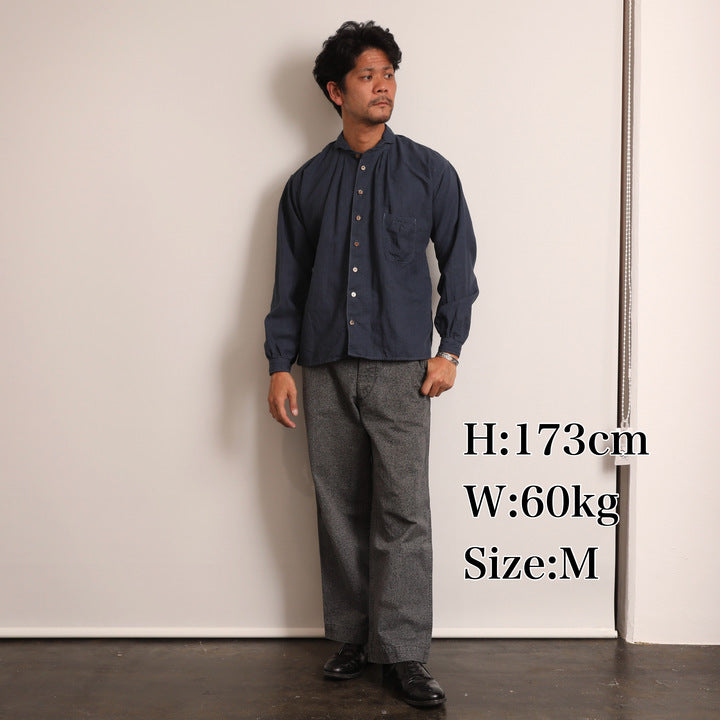 The 2 Monkeys Linen Cambrai Shirt【TM11150】