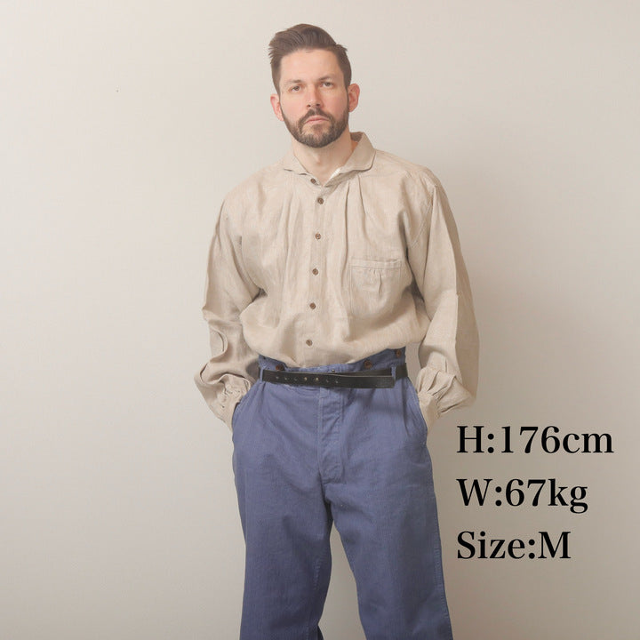 【Coming Soon】Linen / Cotton Wide Pants【TM23322】