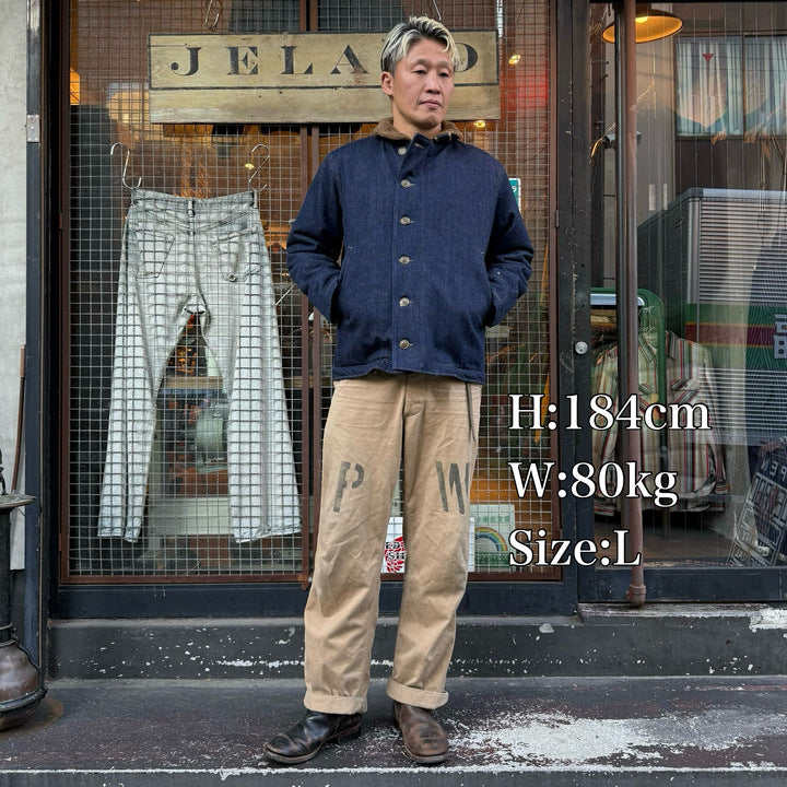 41 Khaki Last Resort Chino Cloth Stencil【AG94341B】
