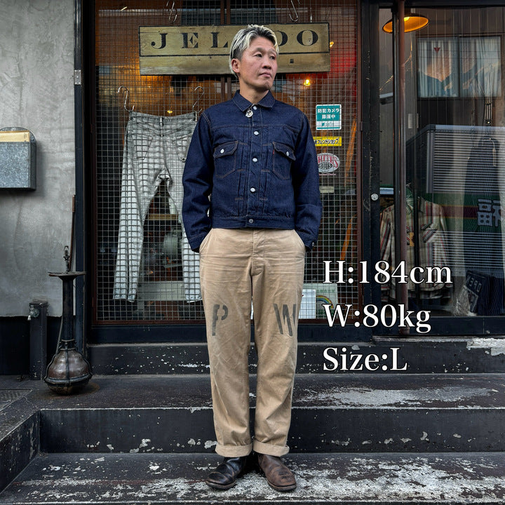 41 Khaki Last Resort Chino Cloth Stencil【AG94341B】