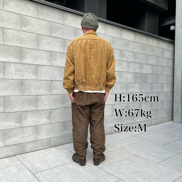 The 2 Monkeys French Work Blouse【TM02454】