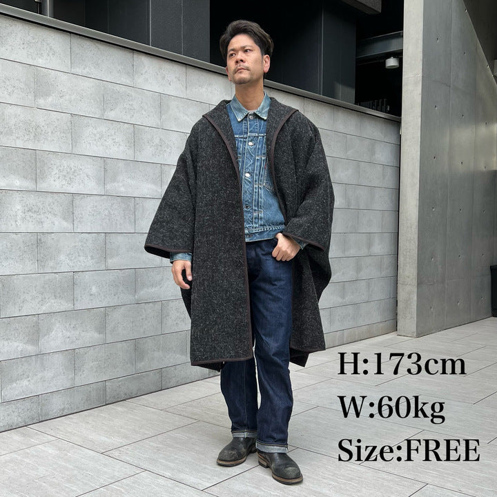 The 2 Monkeys Montagnard Poncho【TM12443】