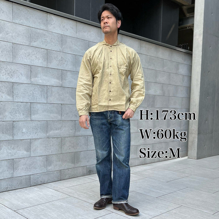 The 2 Monkeys Linen Cambrai Shirt【TM11150】
