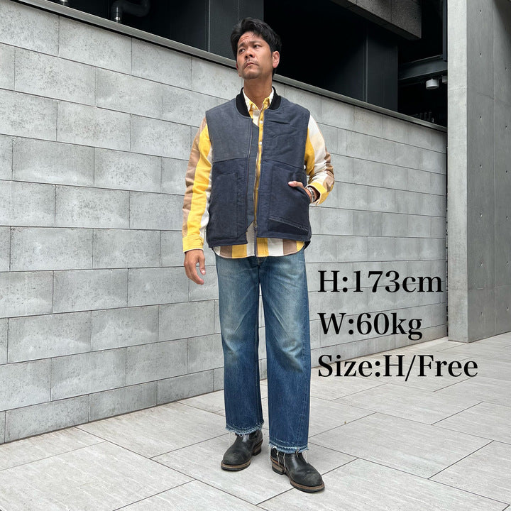 JELADO Dry Goods Anchorline Padded Vest 【JDG31571】