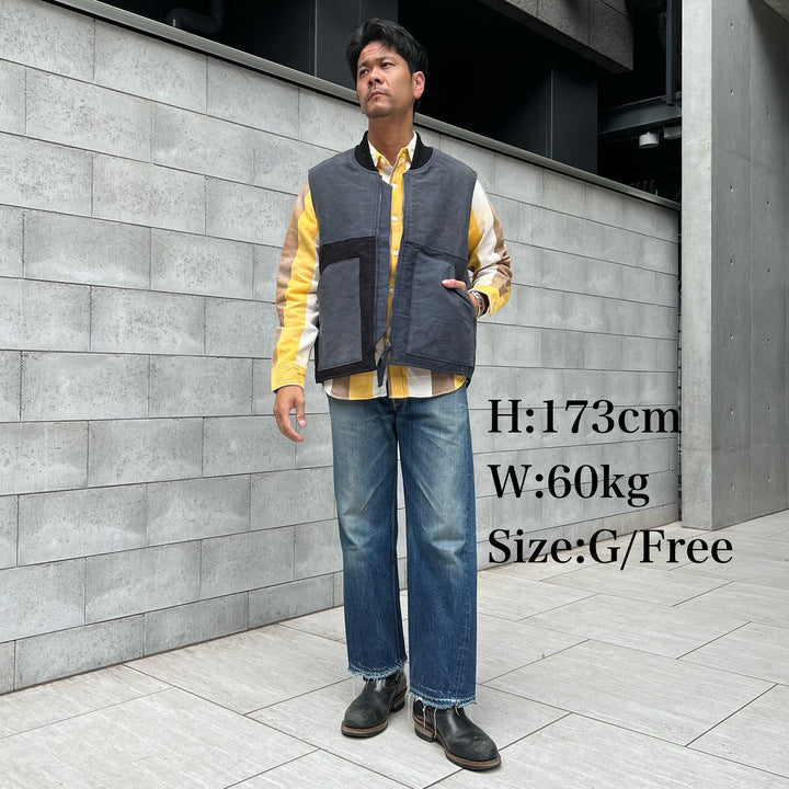JELADO Dry Goods Anchorline Padded Vest 【JDG31571】