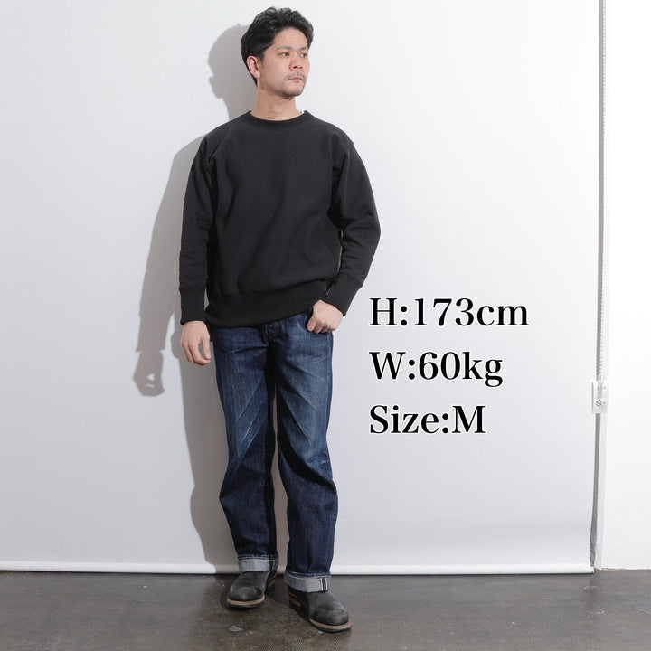 Warmup Reverse Weave Crew Neck Sweat【AB12241】