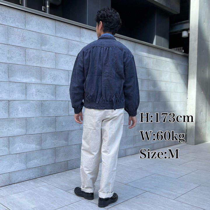 The 2 Monkeys French Work Blouse【TM02454】