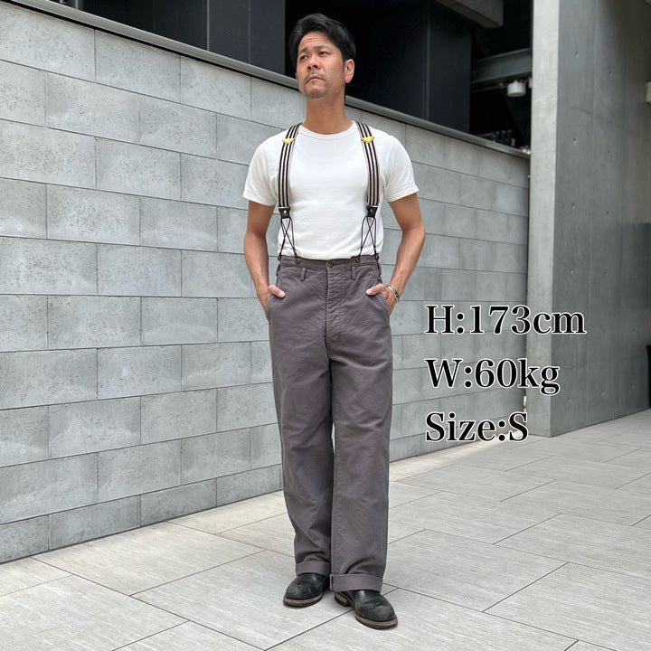 The 2 Monkeys Moleskin Wide Pants【TM03331】