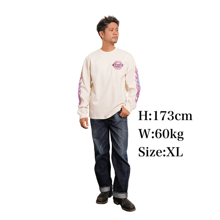 Flame Sleeve Tee【AB21234】
