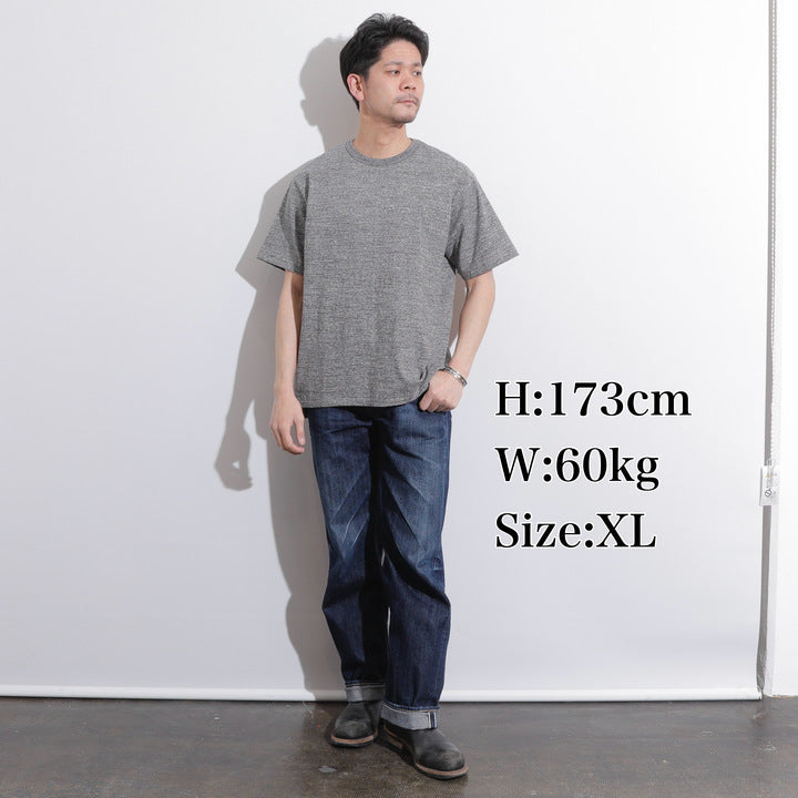 16/- 丸胴撚杢 Tee【AB12240】