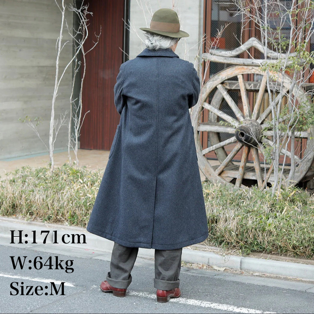 【Coming Soon】Long-A Wool Over Coat【TM23455】