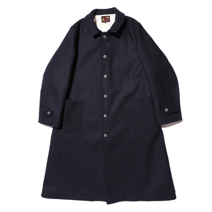 The 2 Monkeys Long-A Wool Over Coat【TM13454】