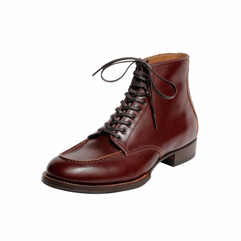The 2 Monkeys Sportif Horse Hide Crimson【TM94903】