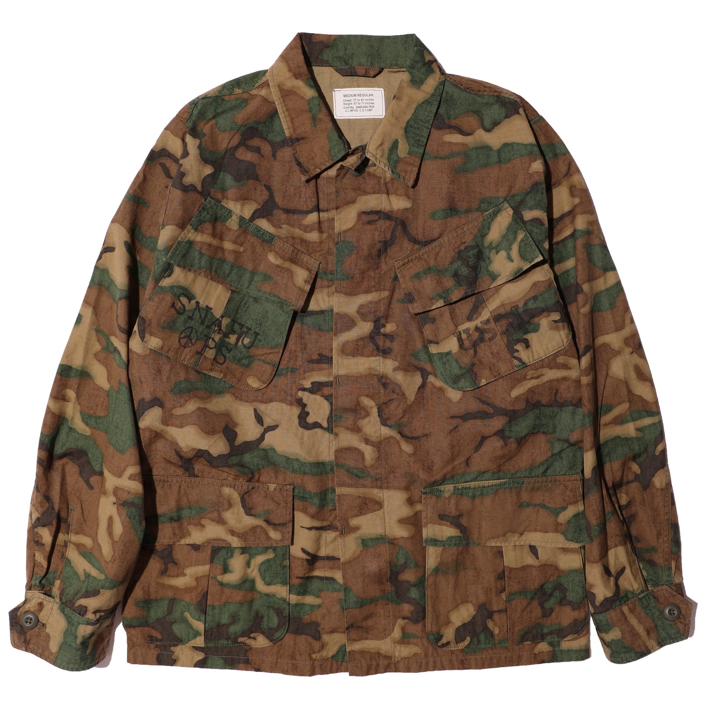 COLIMBO Southernmost Bush Jacket(サウザンモーストブッシュジャケット)-Custom-"3rd Marine Div. Viet Nam"L.Camo【ZX-0108】