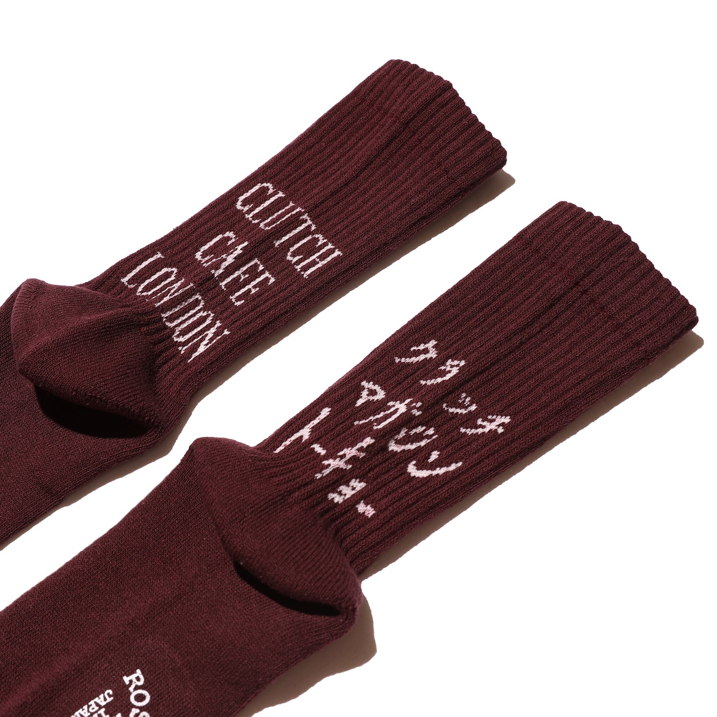CLUTCH Magazine x CLUTCH CAFE x ROSTER SOX オリジナルロゴソック【HT-CL1】