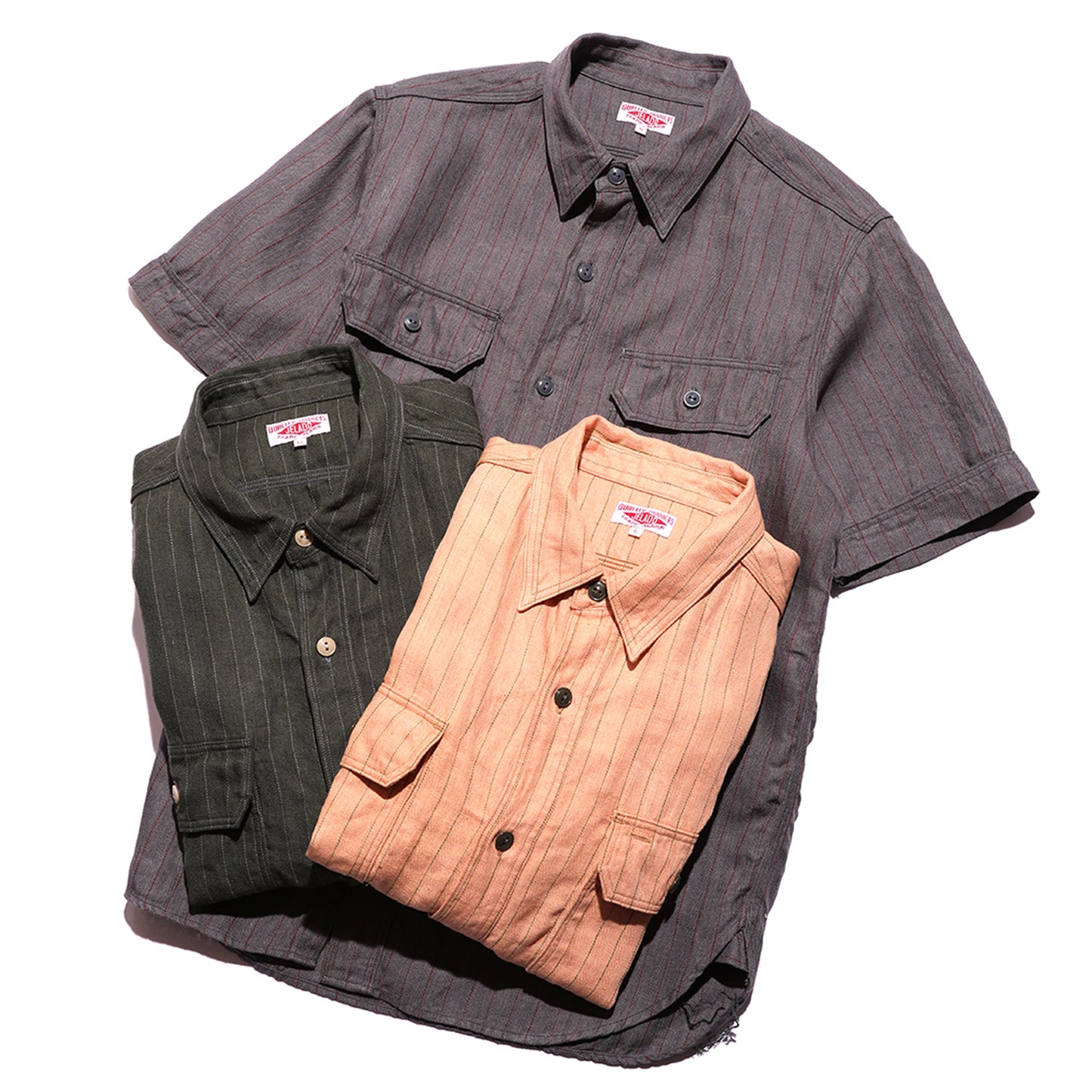 JELADO Union Worker Shirt(ユニオンワーカーシャツ)Short Sleeved【JP72105】