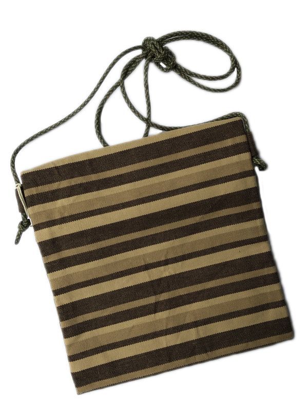 COLIMBO Oleo-Factory Sacoche Indigo Tan Multi-border【ZV-0701】