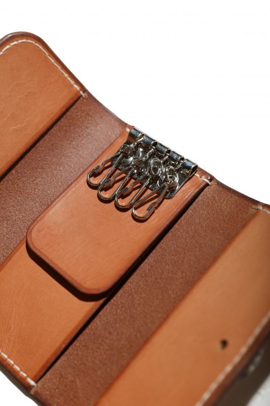 JELADO High Aging Saddle Leather Key Case(ハイエイジングサドルレザーキーケース) Black Generated【TSJL-15】