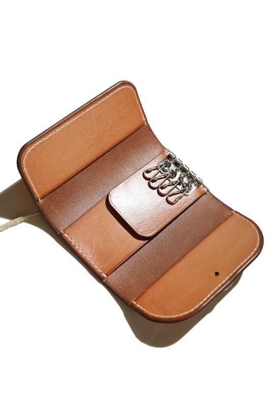 JELADO High Aging Saddle Leather Key Case(ハイエイジングサドルレザーキーケース) Black Generated【TSJL-15】