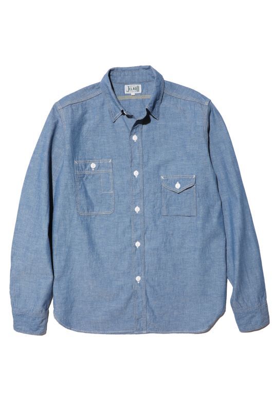 JELADO Smoker Shirt Indigo Chambray【JP94122】