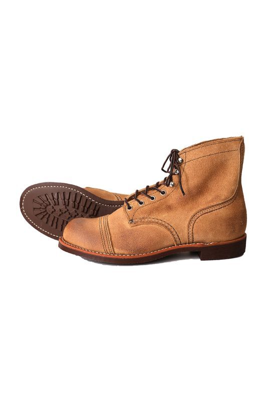 RED WING Iron Ranger Hawthorn Mule Skinner Rough Out【RW8083】